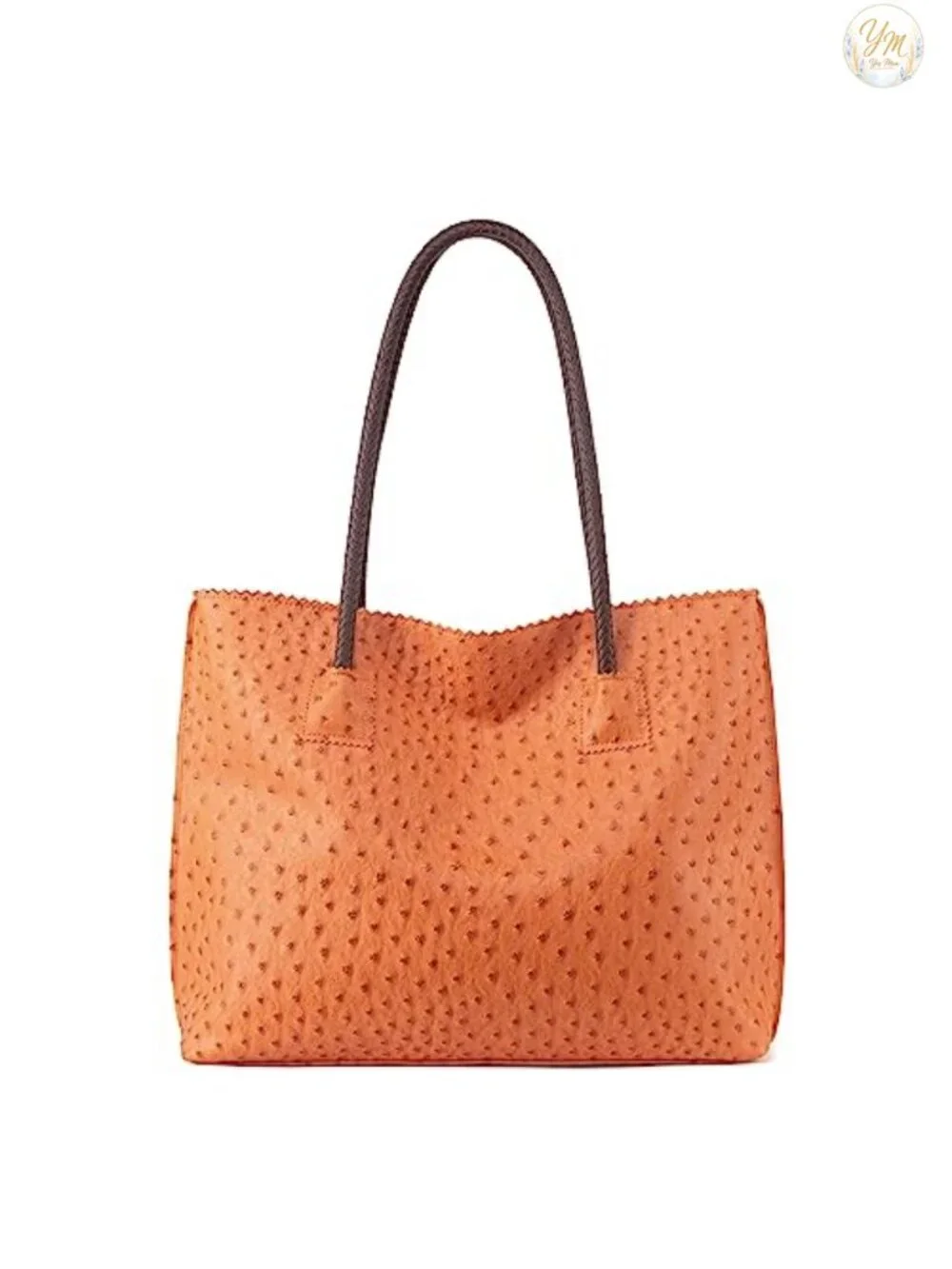 Large Vegan Leather Tote Bag with Braided Handles and Zip Closure for Women